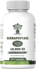 Non-GMO Gluten Free Serrapeptase 40000 SPU 90 Capsules E76655