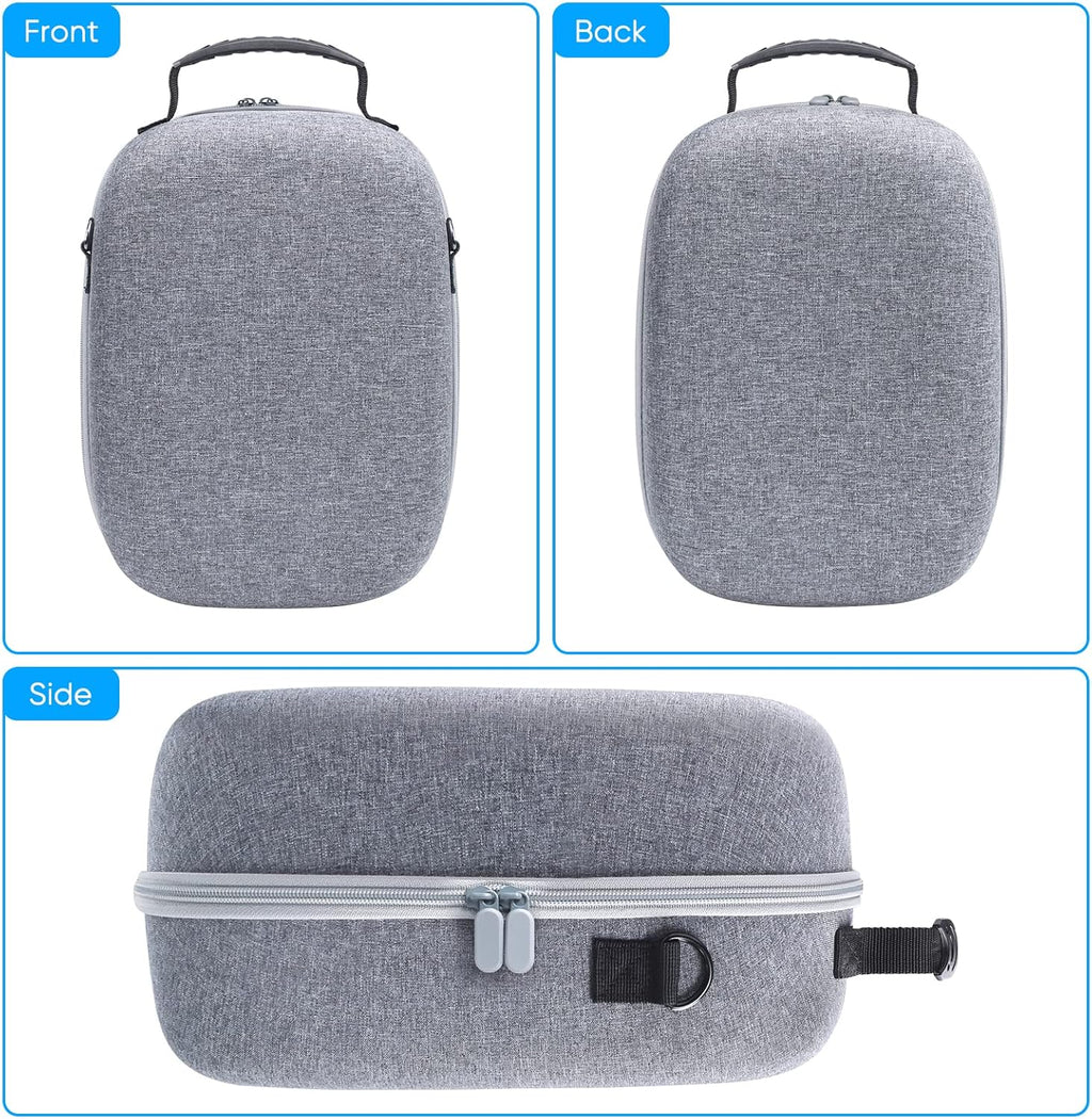 Hard Carrying Case Bag for PlayStation VR2 Gaming Headset and Touch Controllers Accessories K206