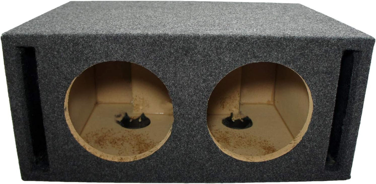 Dual 8 SPL Bass Subwoofer Sub Box Stereo Enclosure F25595