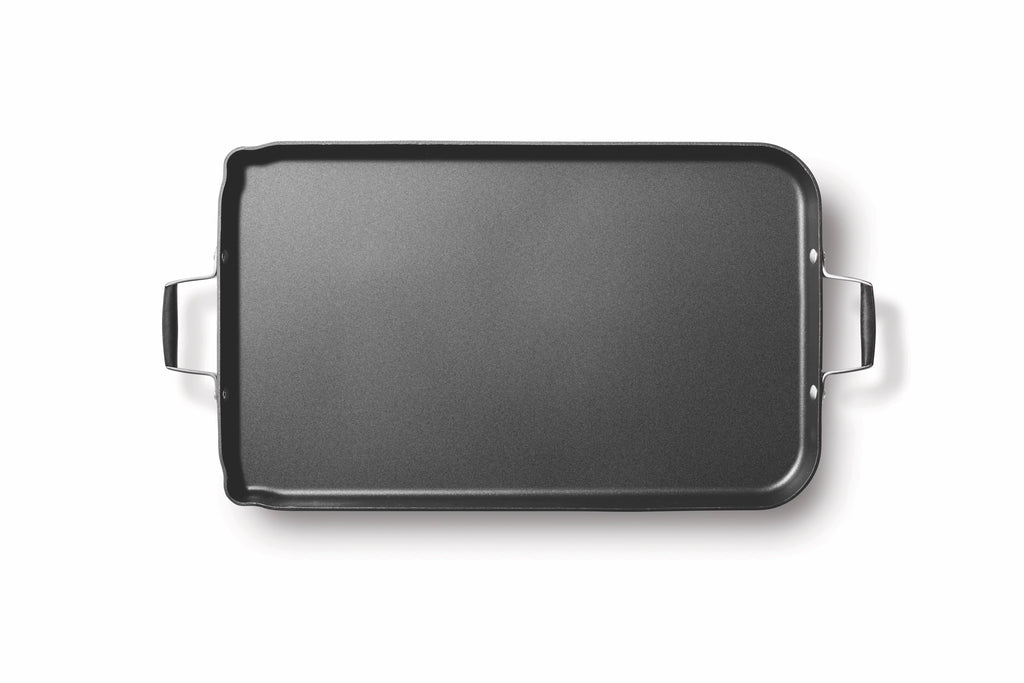 Hard-Anodized Nonstick Double Griddle F239040