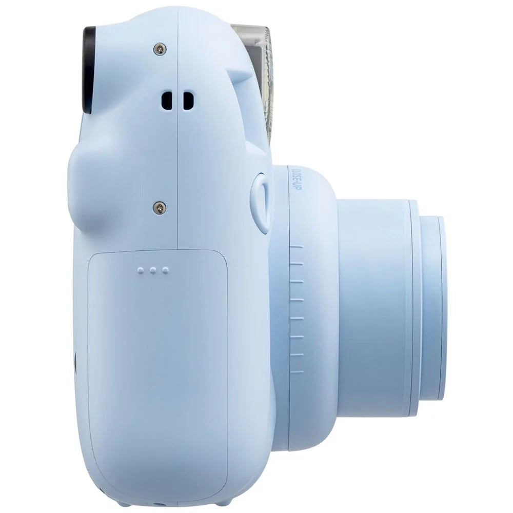 Pastel Blue Instant Film Camera with Case Batteries Lens Cleaning Kit V182485