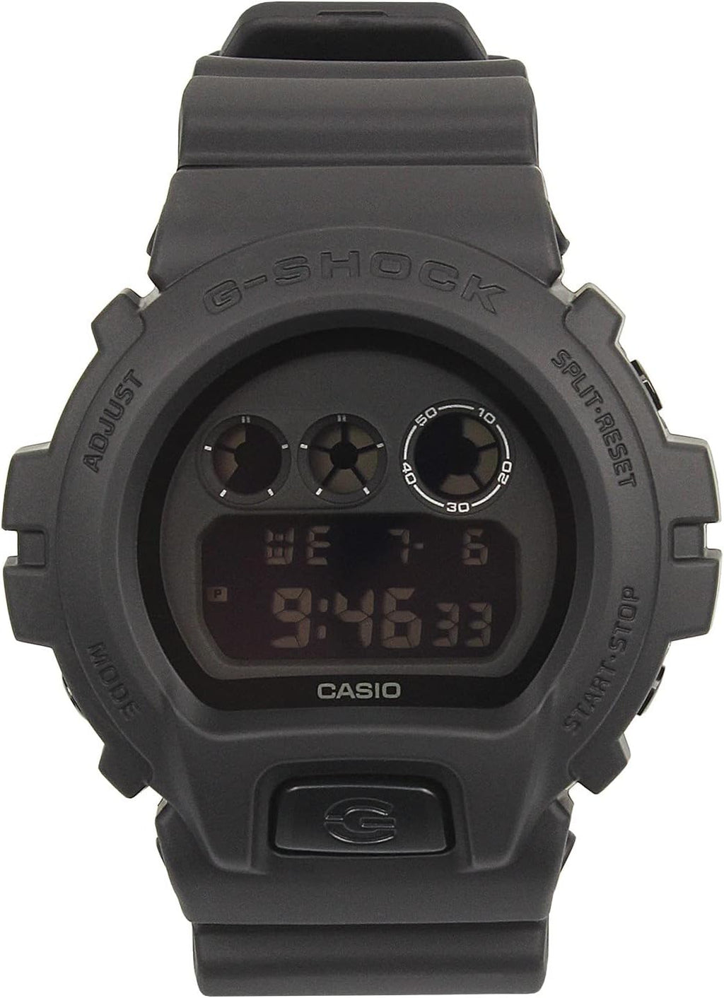 Black Resin Watch T586