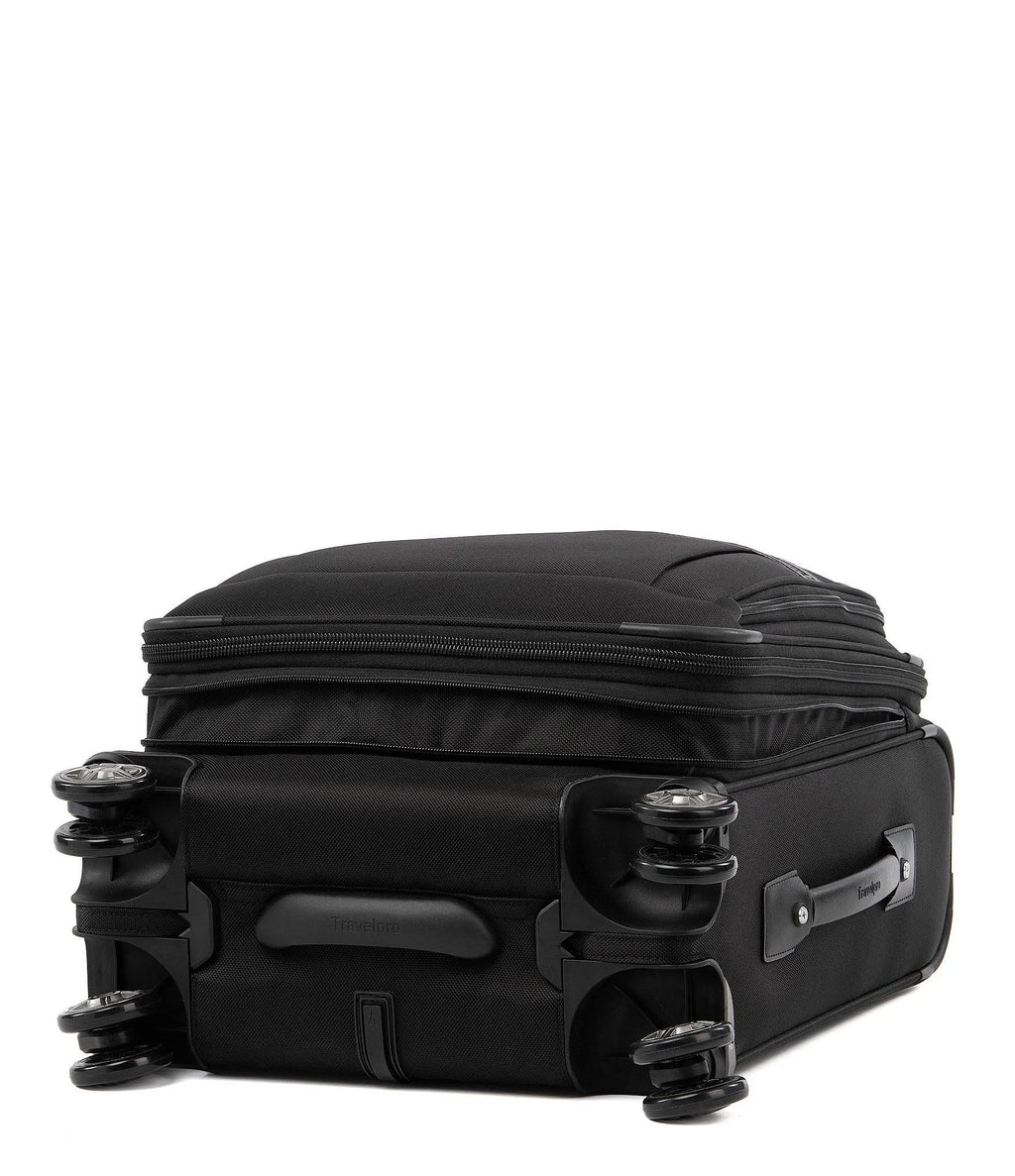 Shadow Black Expandable Carry On Spinner G911006