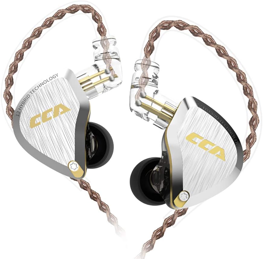 5BA+1DD Hybrid HiFi Stereo In-Ear Monitors with Detachable Cable (Dream Blue) V480033