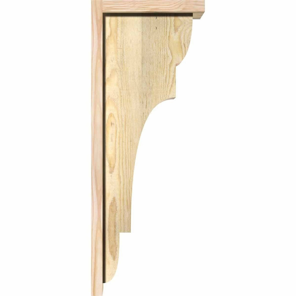 Douglas Fir Corbel with Backplate M919