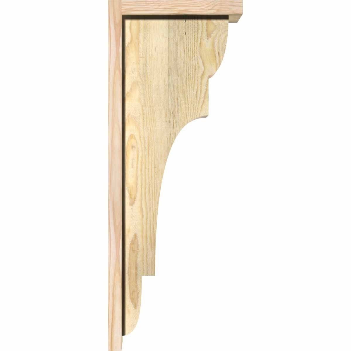 Douglas Fir Corbel with Backplate M919