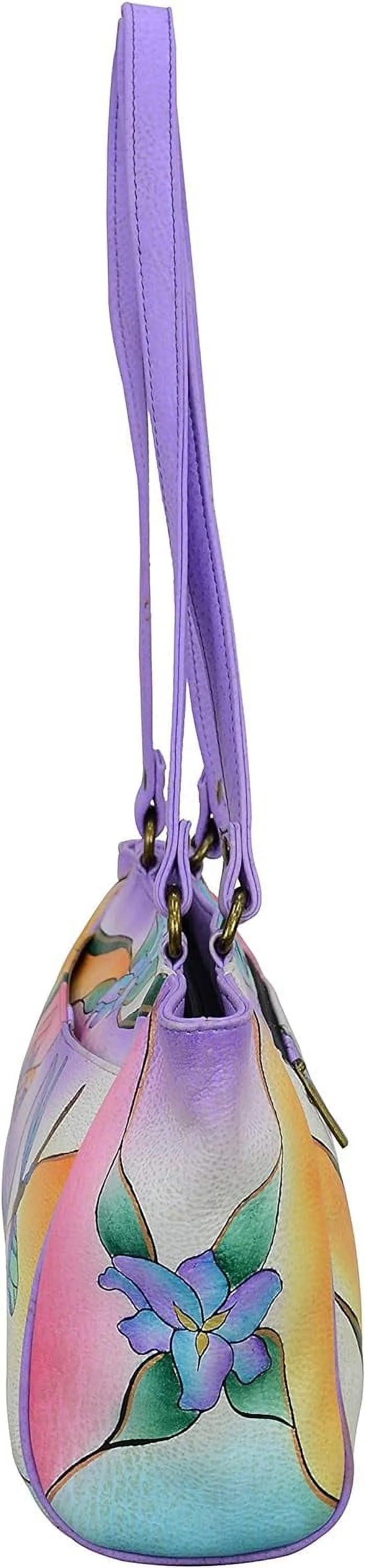 Genuine Leather Small Tote Handbag H8471