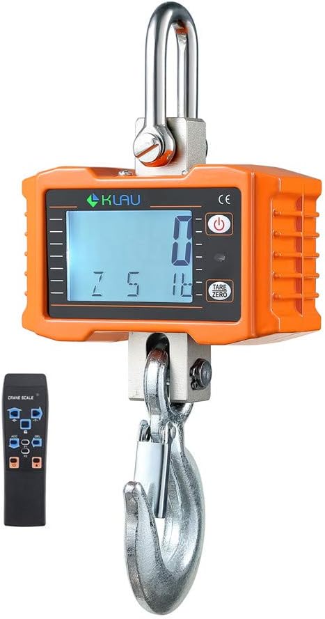 1000 kg 2000 lb Digital Hanging Scale N48050