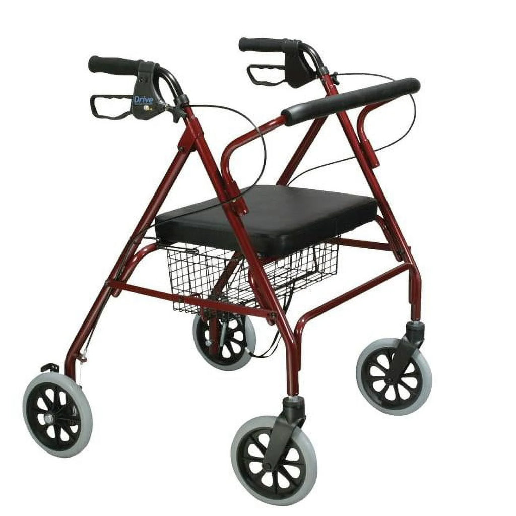 Oversized Steel 4 Wheel Rollator D860
