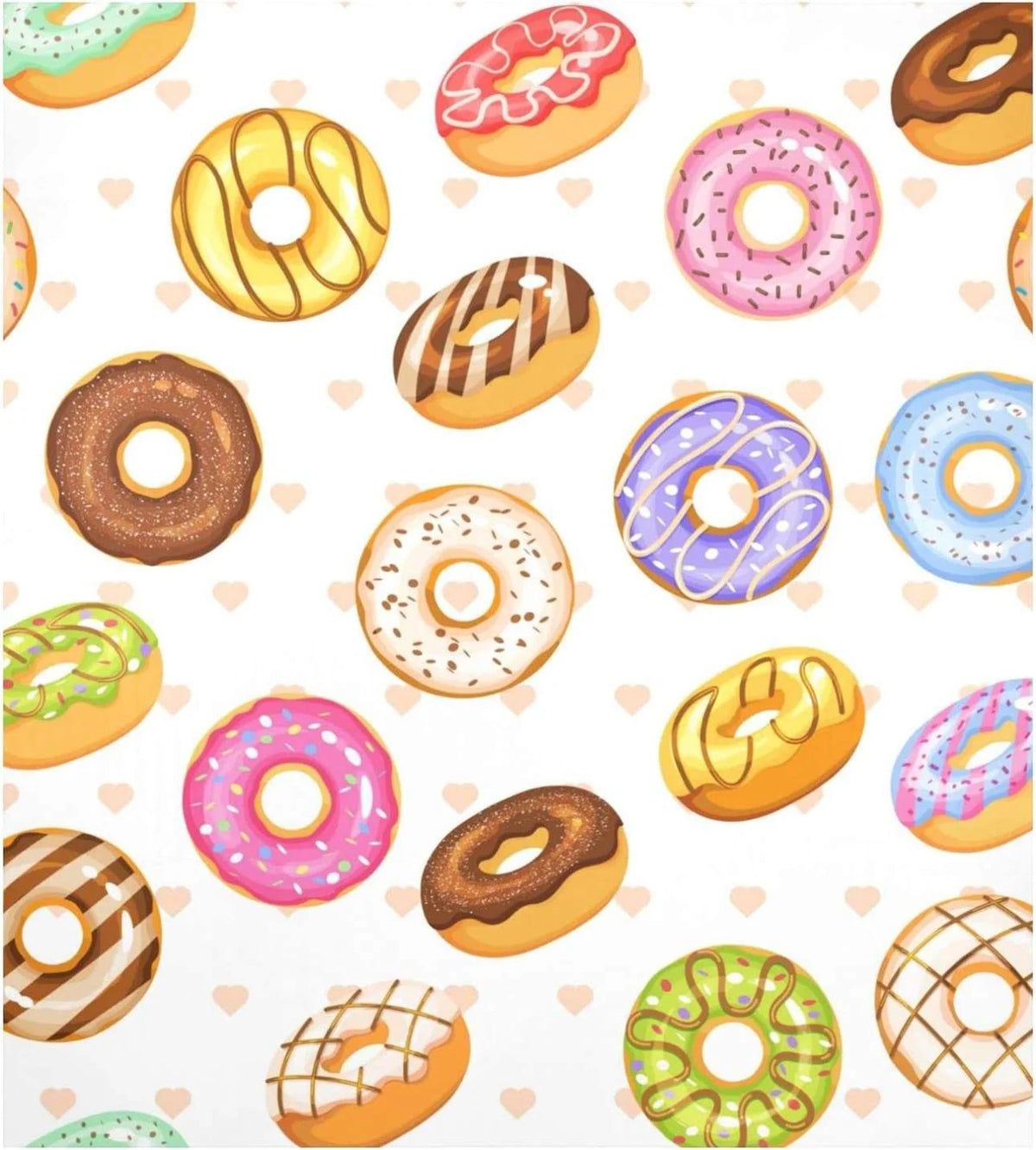 Doughnut Dishwasher Magnet Cover, 23 x 26 Inch F323