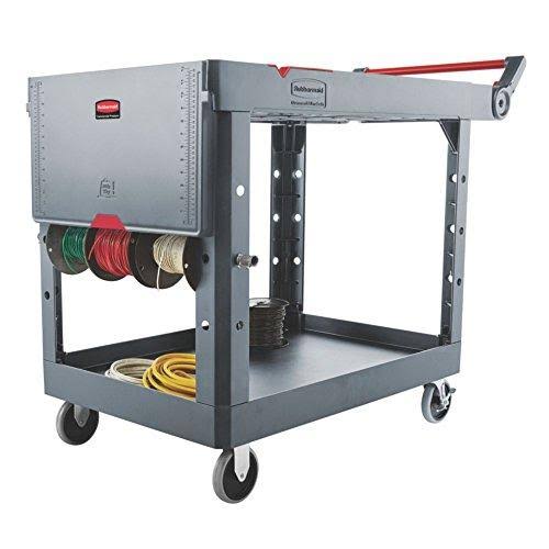 Heavy Duty Utility Cart, 2 Shelves E9867