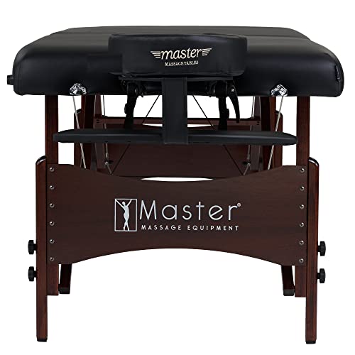 30" Black Portable Massage Table T267012
