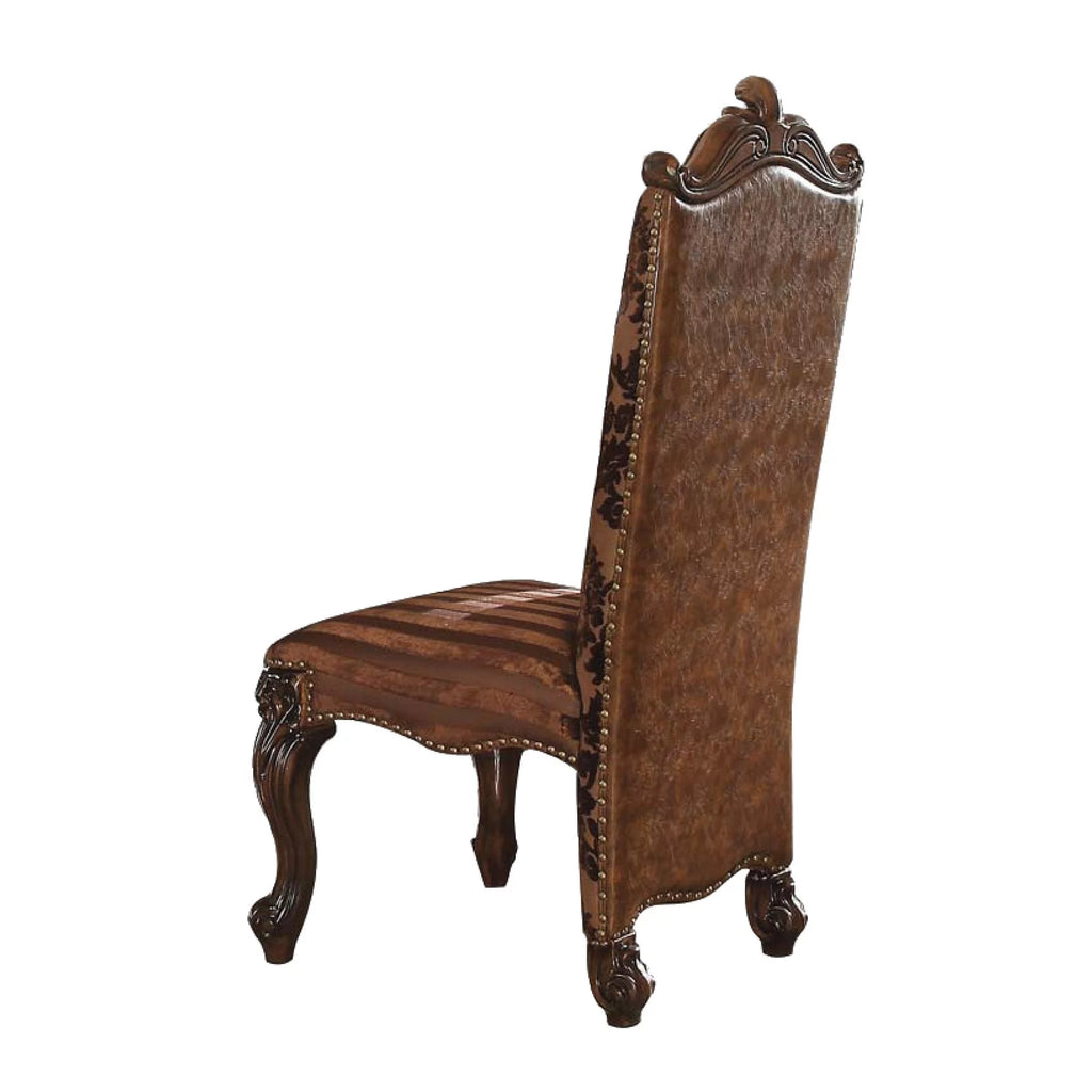 Faux Leather Side Chair Set of 2 E400839
