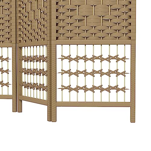 6 Panel Folding Room Divider J661