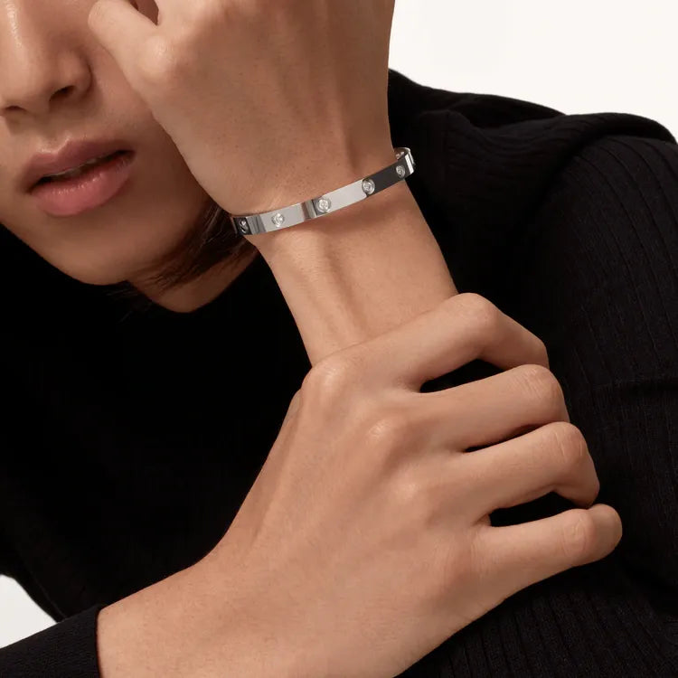 Bracelet with 10 Diamonds T91310
