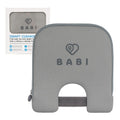 Anti-Abandonment Baby Car Seat Safety Cushion with Alarm, Gray Q948