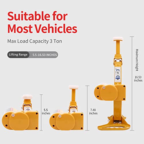 3 Ton 12V Electric Car Jack with Carrying Case W66329