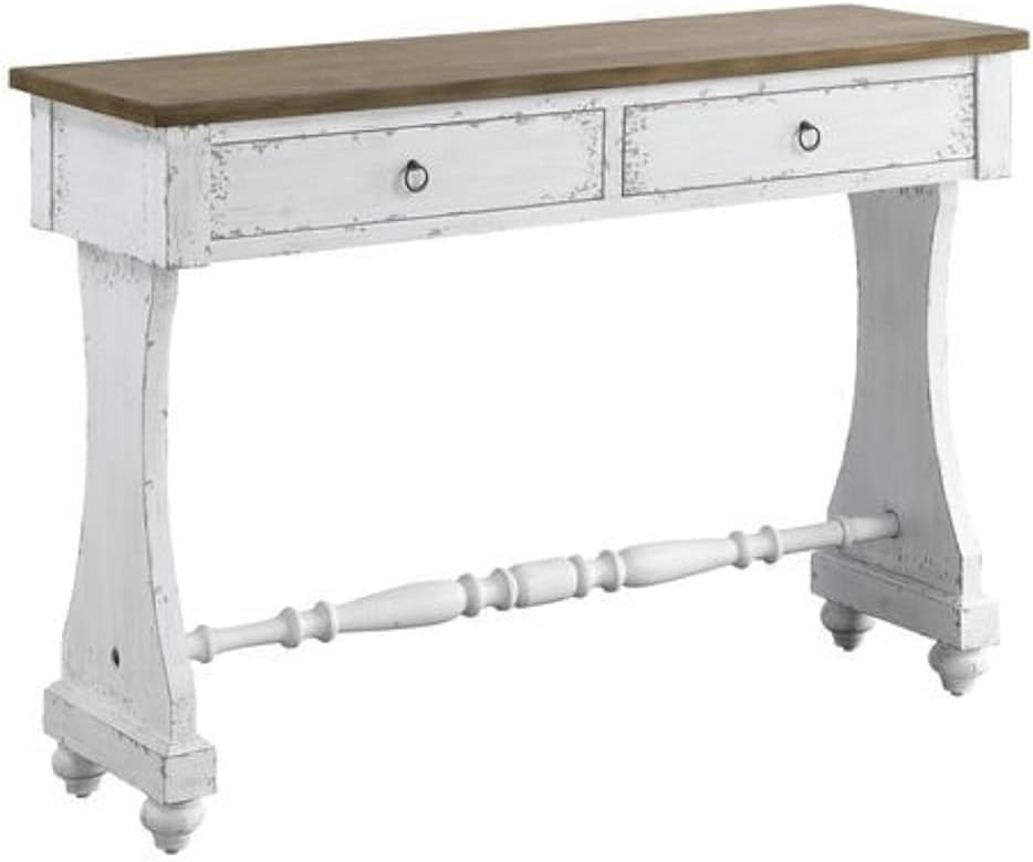 Antique White Console Table N692681