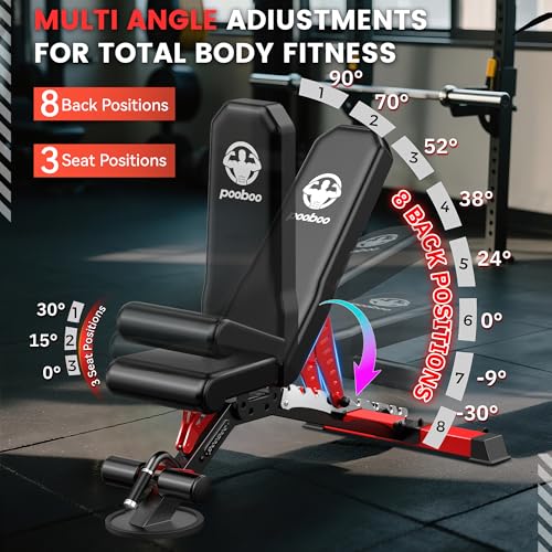 2000LB Squat Rack with LAT-Pull Down and Cable Crossover System H4426