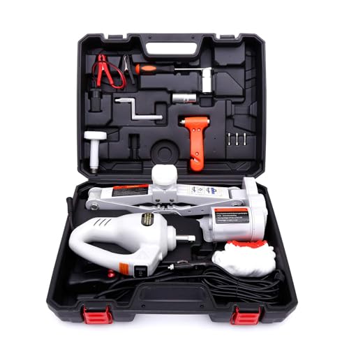 3 Ton 12V Electric Car Jack with Carrying Case W66329