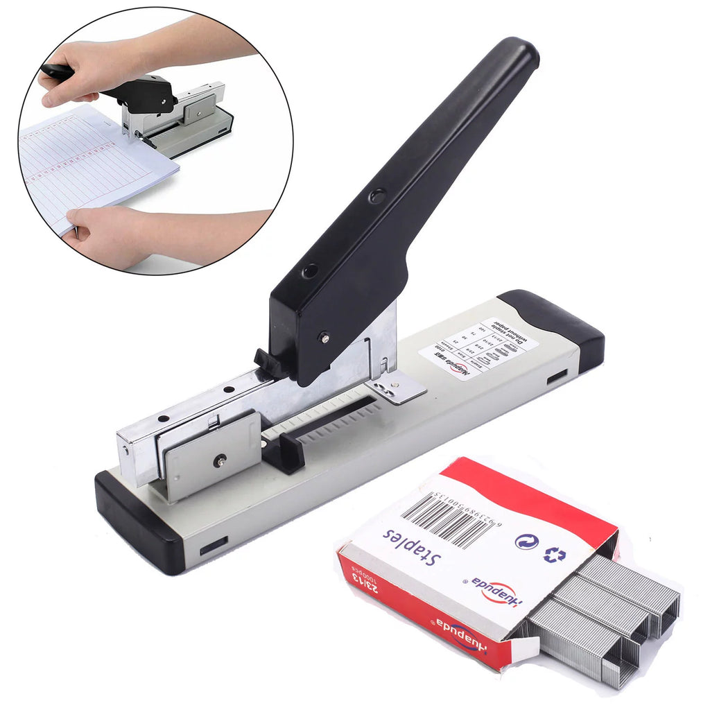 Heavy-Duty Stapler, 100-Sheet Capacity, 1000pcs Staples R668138