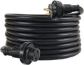 30Amp 125V LED Electric Extension RV Power Cord Black 25 Feet K960483