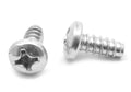 #8-18 x 3/16 Sheet Metal Screw Phillips Pan Head Type B Low Carbon Steel Zinc Plated Q2677
