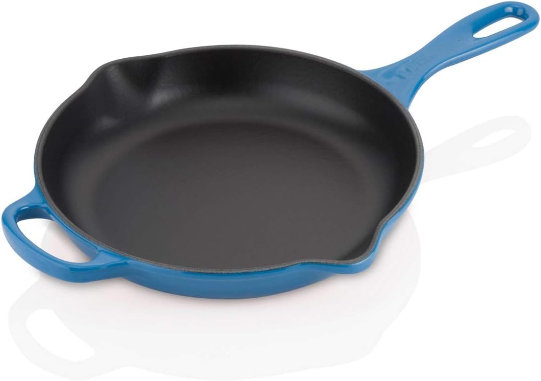 Deep Teal Cast Iron Skillet C54632