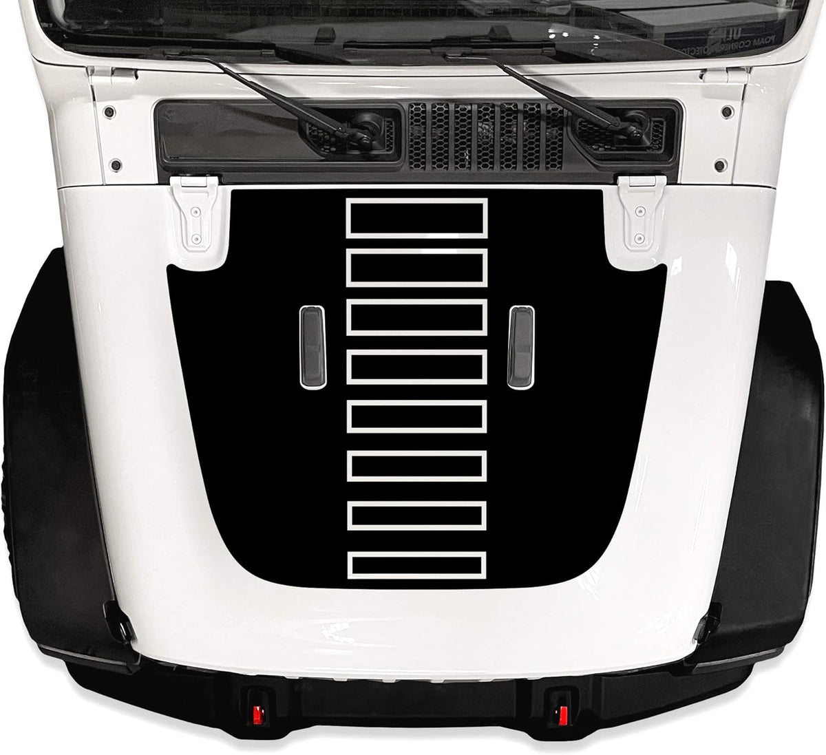 Matte Black 3M Vinyl Decal Wrap Pack of 2 T5316