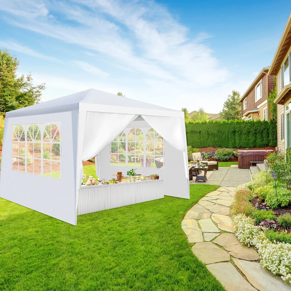 10' x 10' Canopy Party Tent with 4 Sidewalls L553