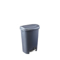 Gray Step-On Trash Can D12028