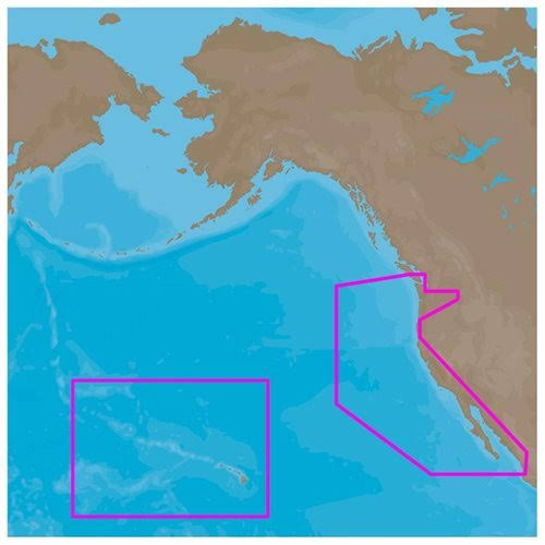 USA West Coast & Hawaii Chart W2723