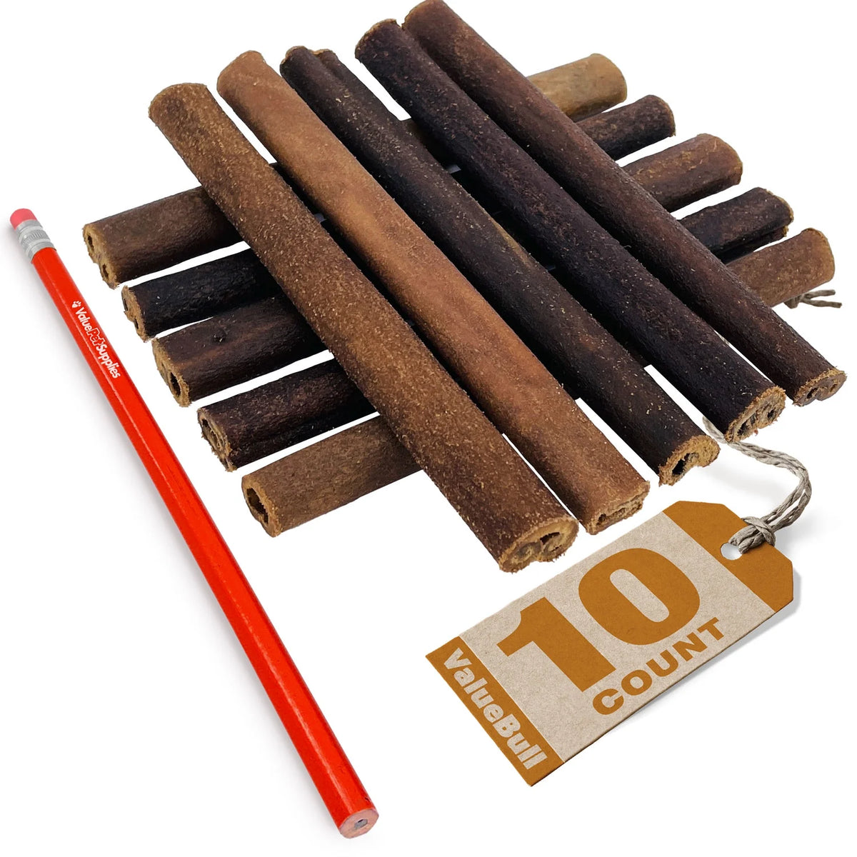 Collagen Sticks Beef Dog Chews Medium 6 Inch 10 Count H213868