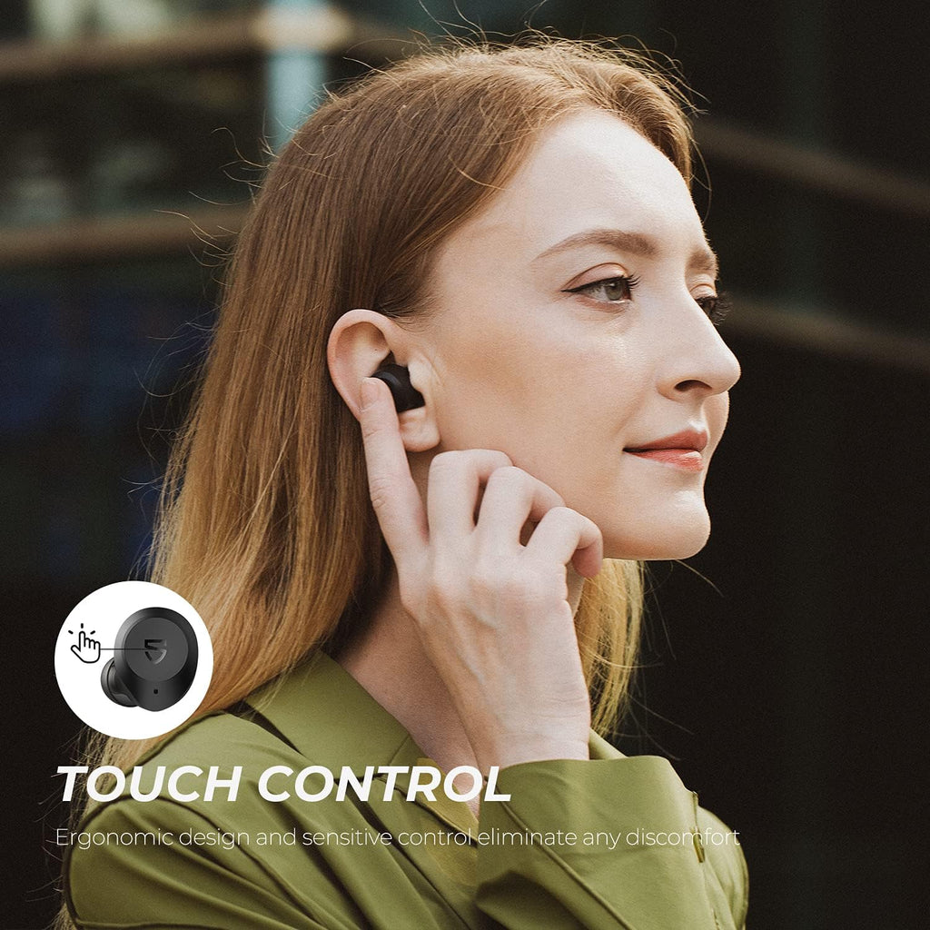 Hybrid Active Noise Cancelling Wireless Earbuds with Transparency Mode, Bluetooth 5.1, 30 Hours Playtime, USB-C Quick Charge H9931