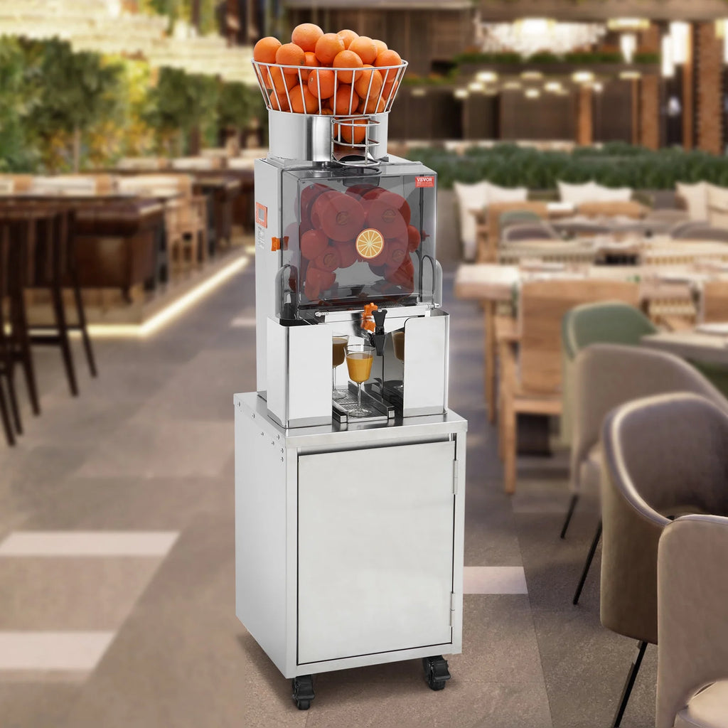 120W Commercial Orange Juicer Machine Automatic Juice Squeezer Extractor A2050
