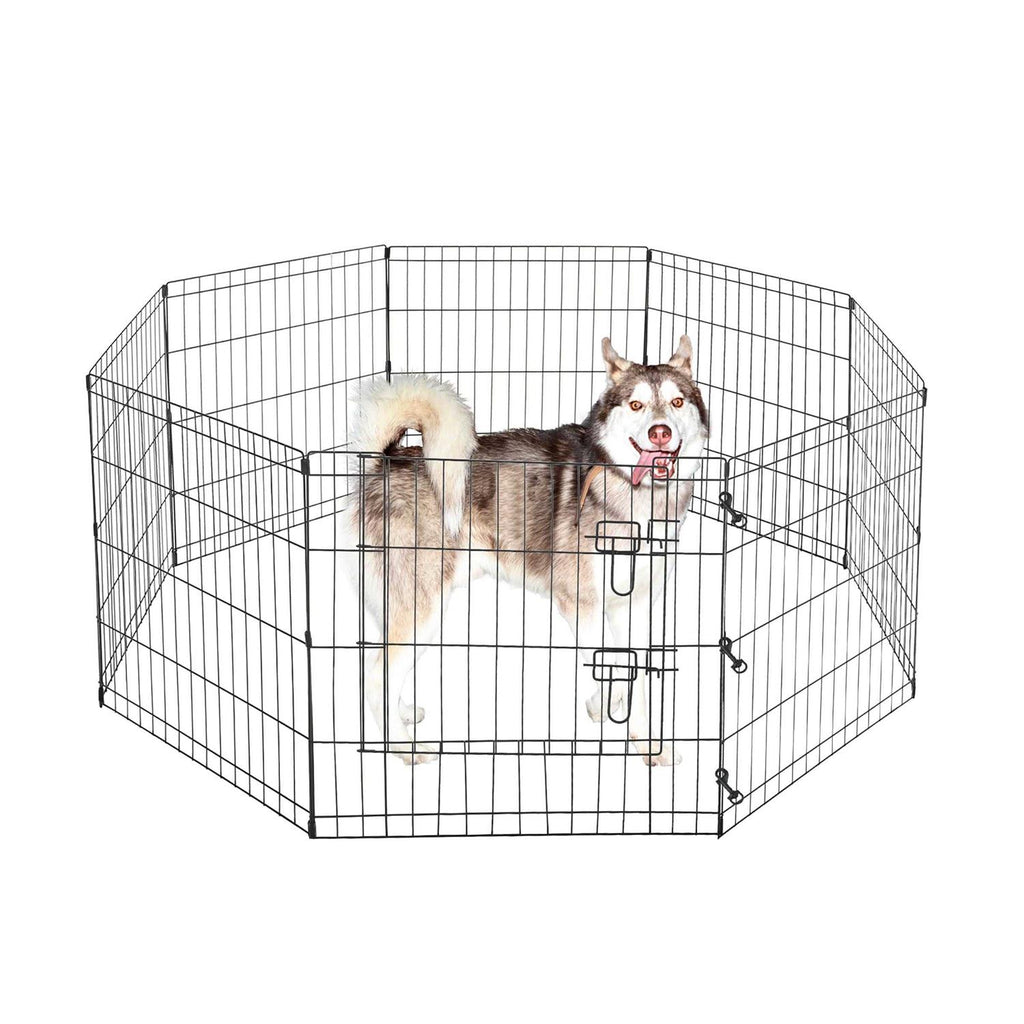 Folding Metal Pet Playpen 8 Panel A7317