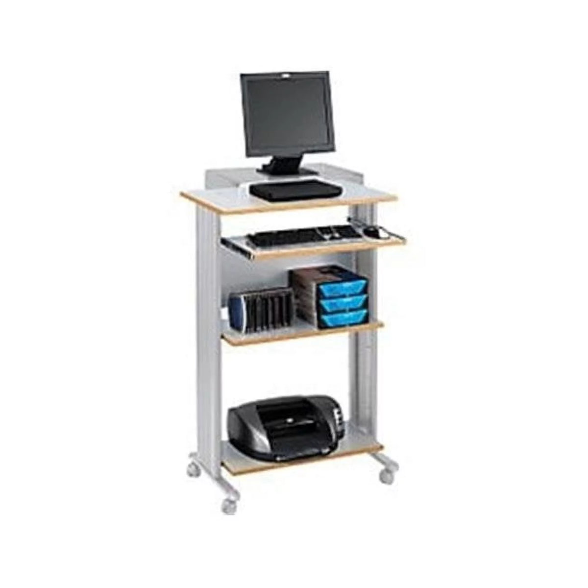 Gray Stand-up Workstation B738281