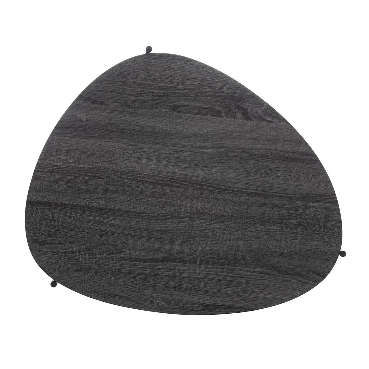 Dark Grey Oak/Black Coffee Table P826