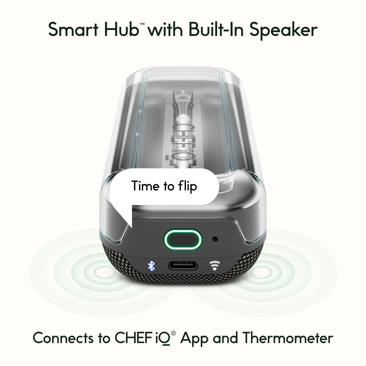 Wireless Meat Thermometer with Smart Hub Y4494