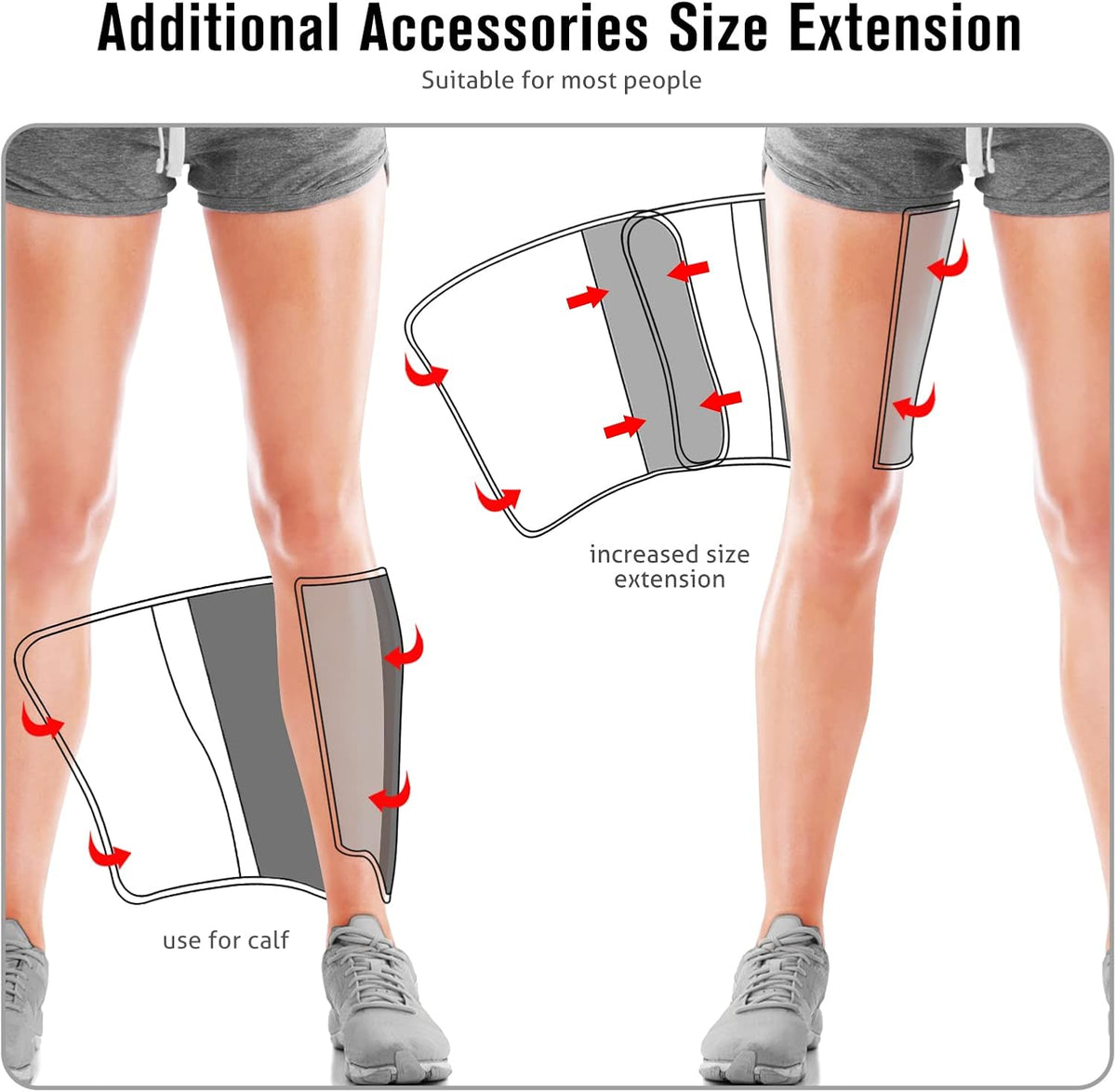 Air Compression Calf Massager with Heat B599122