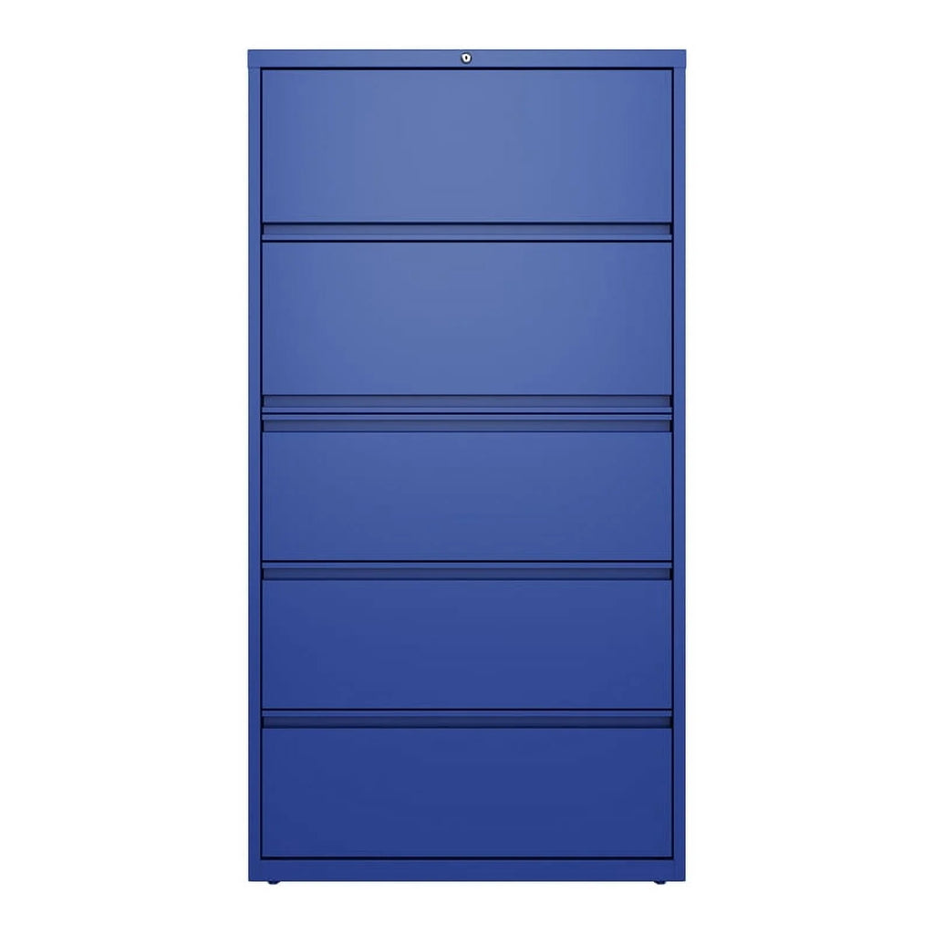 36" Metal Lateral File Cabinet with 5 Drawers T624073