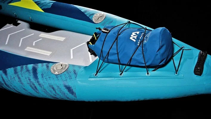 Inflatable Kayak Package with Carry Bag, Fin, Pump & Safety Harness H73924