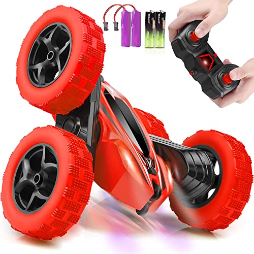 Remote Control Car 2.4GHz Stunt 4WD 360° Rotating Off Road Crawler Toy Car Blue P296
