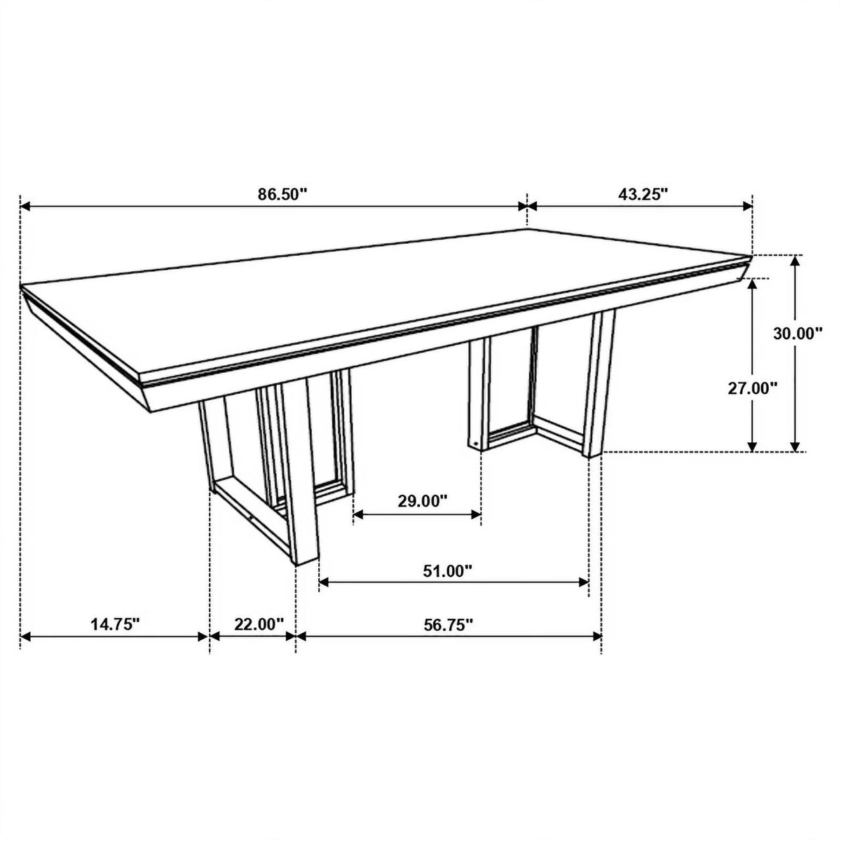 9-piece Wood Rectangular Dining Table Set R277