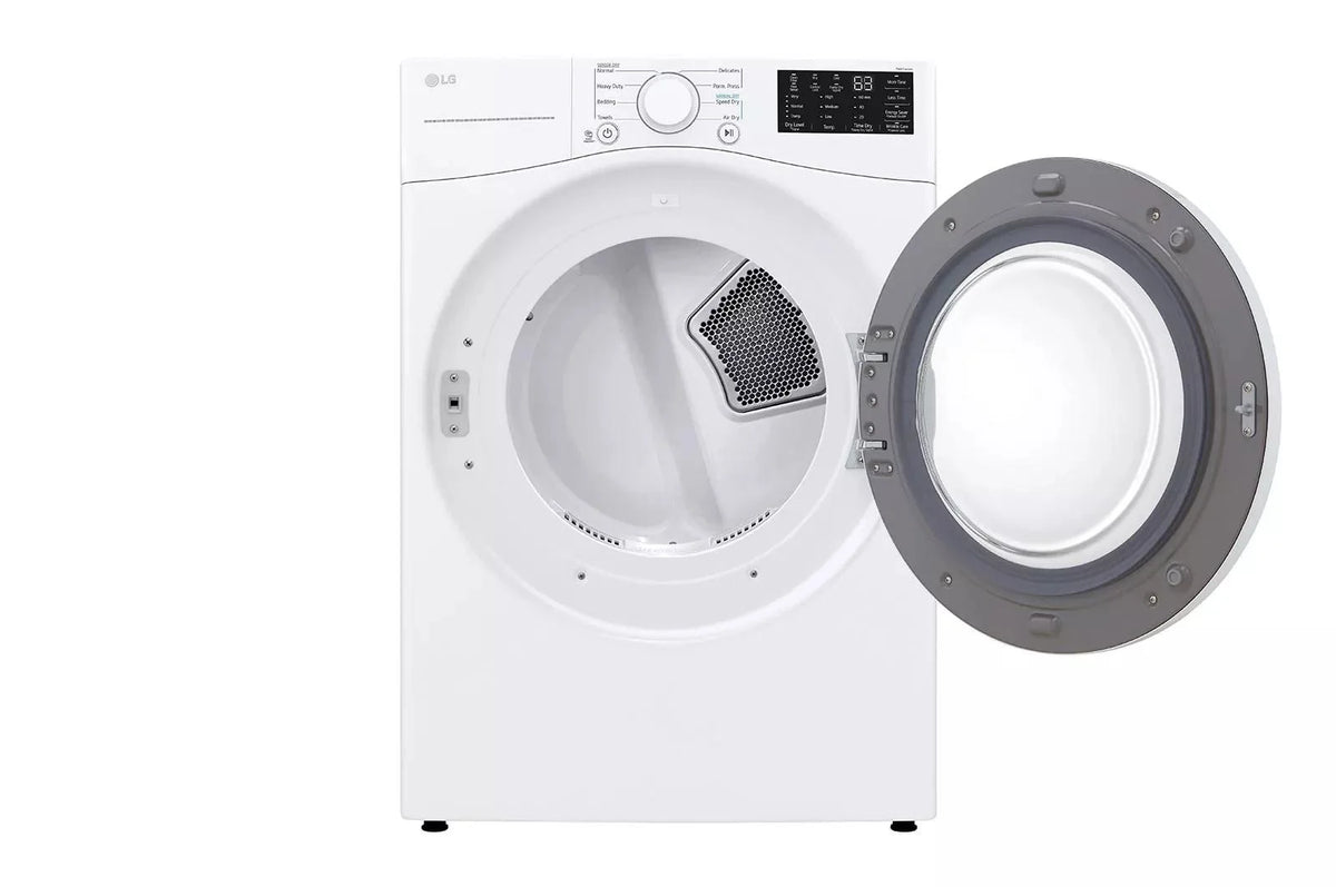 White Front Load Gas Dryer A322