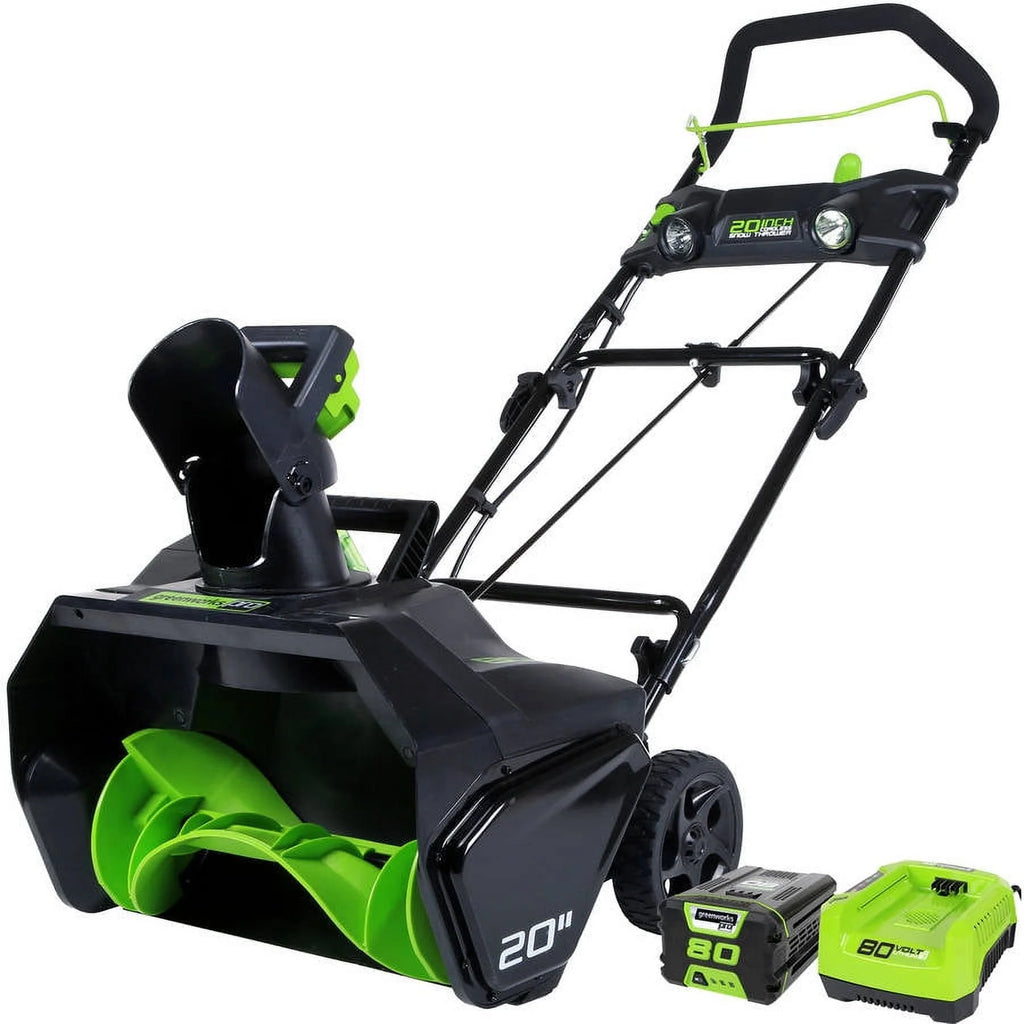 80-Volt 20-inch Brushless Battery Powered Push Snow Blower X195