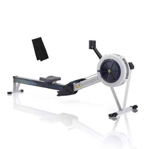 Indoor Rowing Machine with PM5 Monitor, Adjustable Air Resistance (Gray) K242592