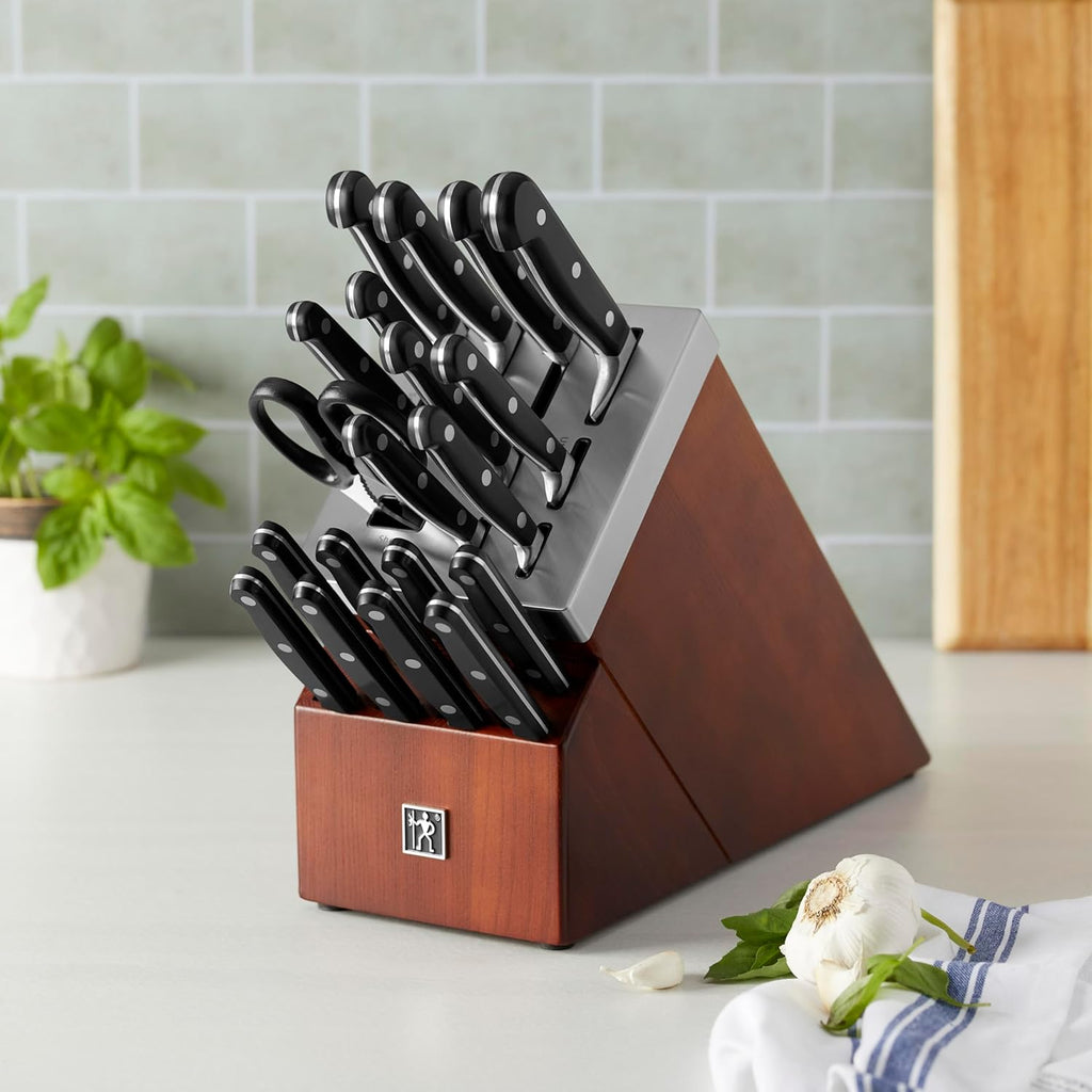 20-pc Self-Sharpening Knife Block Set S284