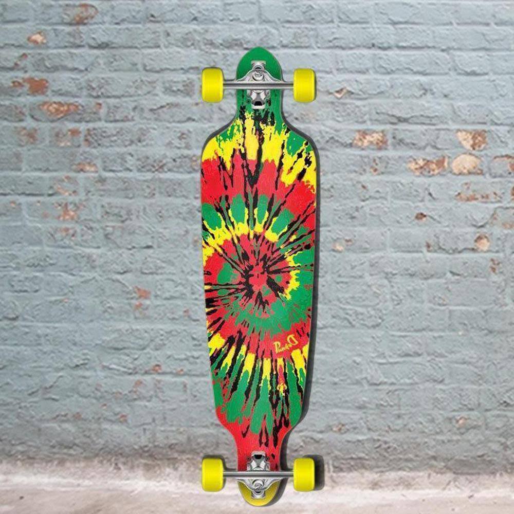 Tiedye Drop Through Longboard Complete W9886