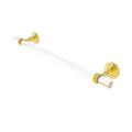24 in. Polished Brass Towel Bar with Twisted Accents P7699